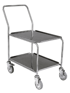 ScanBox Shelf Trolley 2-Levels – or Stackable Boxes